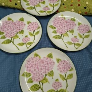 Spring Song Plates Made In Japan Lilacs Floral Collection
